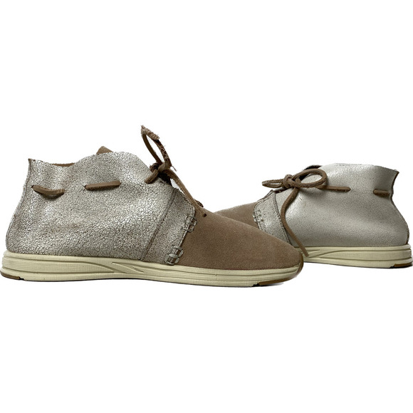 Aerosoles Sing Song Tan Leather Drawstring Bootie - Picture 2 of 8